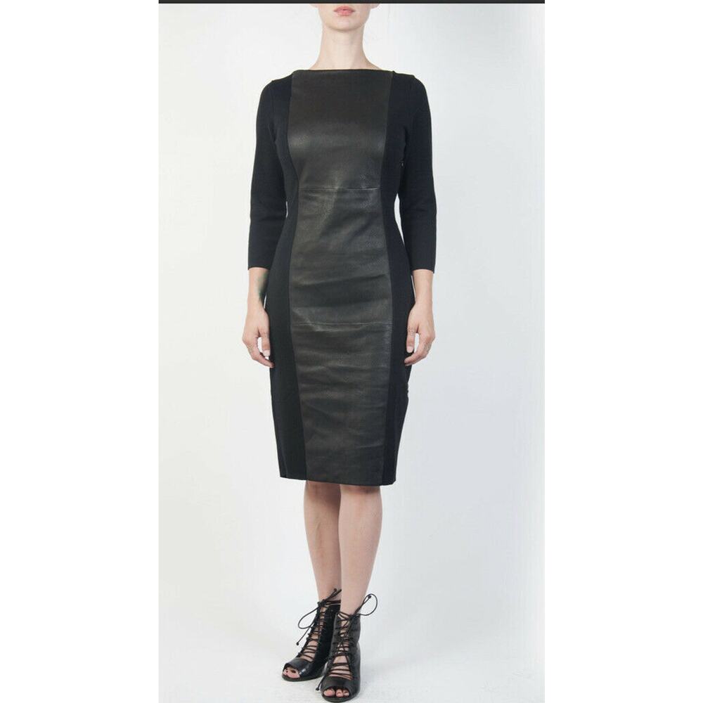 Annette Gortz Carto Kuta Leather Dress Small‎